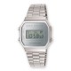 reloj casio retro vintage mirror gris A168WEM-7EF