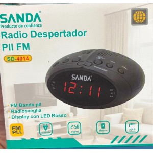 Radio Despertador SANDA SD-4014 FM