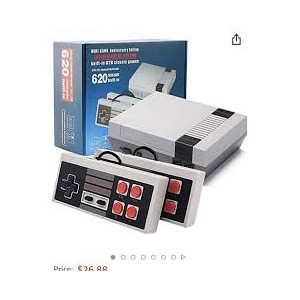 Consola de videojuegos estilo retro 620